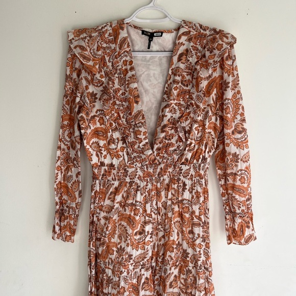 MAJE Printed Cotton Dress Size 40 - Picture 7 of 7
